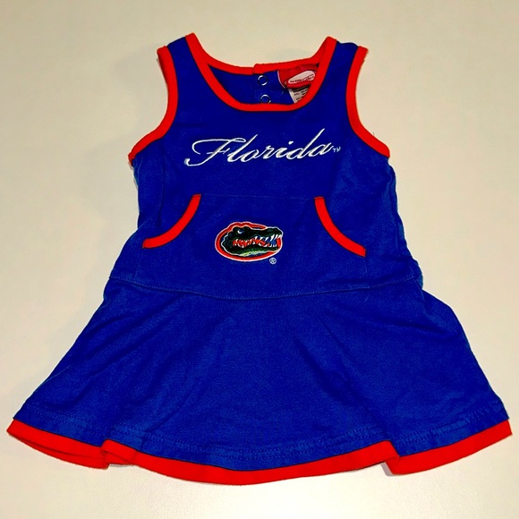 Florida Gators Baby Dress/ Cheer Outfit. Size 18 Months - Picture 2 of 4